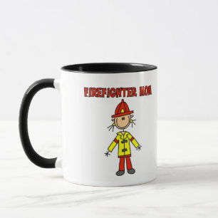 Firefighter Mum Tshirts and Gifts Mug