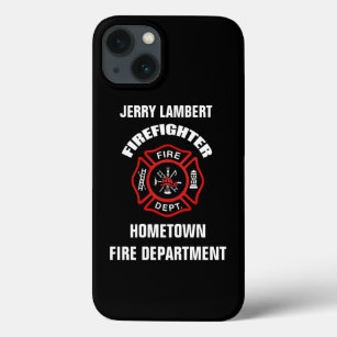 Firefighter Name Template iPhone 13 Case