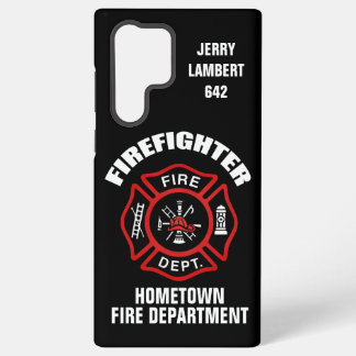 Firefighter Name Template Samsung Galaxy Case