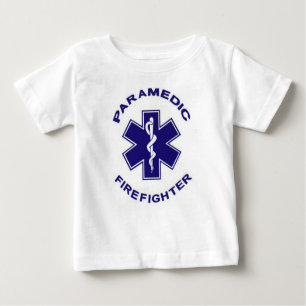 Firefighter Paramedic Baby T-Shirt