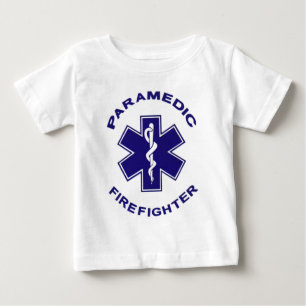 Firefighter Paramedic Baby T-Shirt