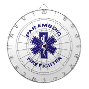 Firefighter Paramedic Dartboard