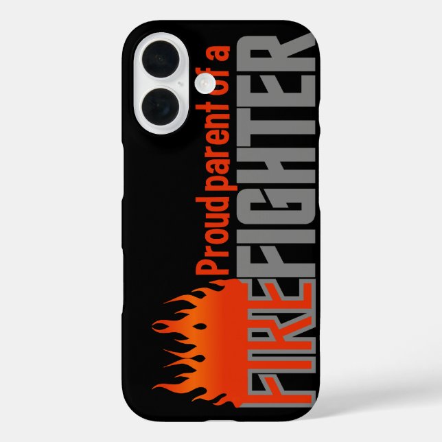 Firefighter Parent Case-Mate iPhone Case (Back)