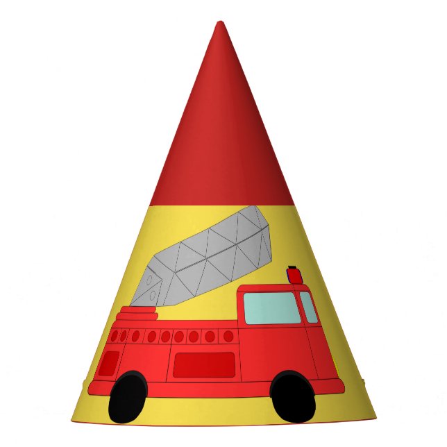 Firefighter Party Hat (Front)
