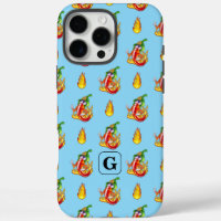 Firefighter Pepper & Flame Pattern Initial Option