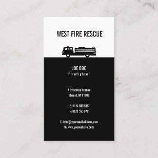 Firefighter | Perfect Business Card