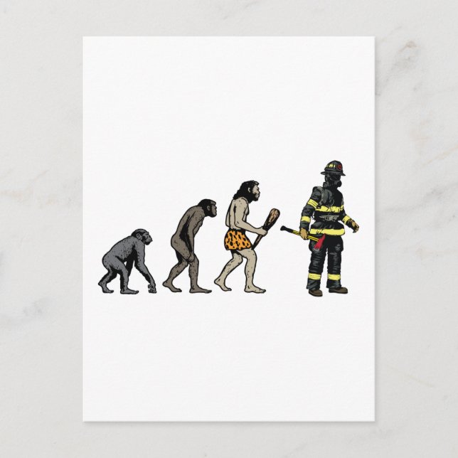 Firefighter Postcard (Front)