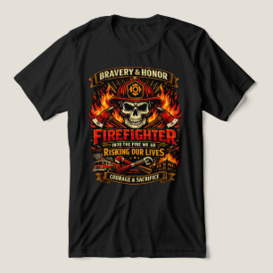 Firefighter Pride  Tri-Blend Shirt