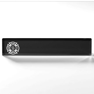 Firefighter Rescue Nameplate