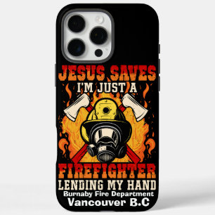 Firefighter’s hopeful call to action iPhone 16 pro max case