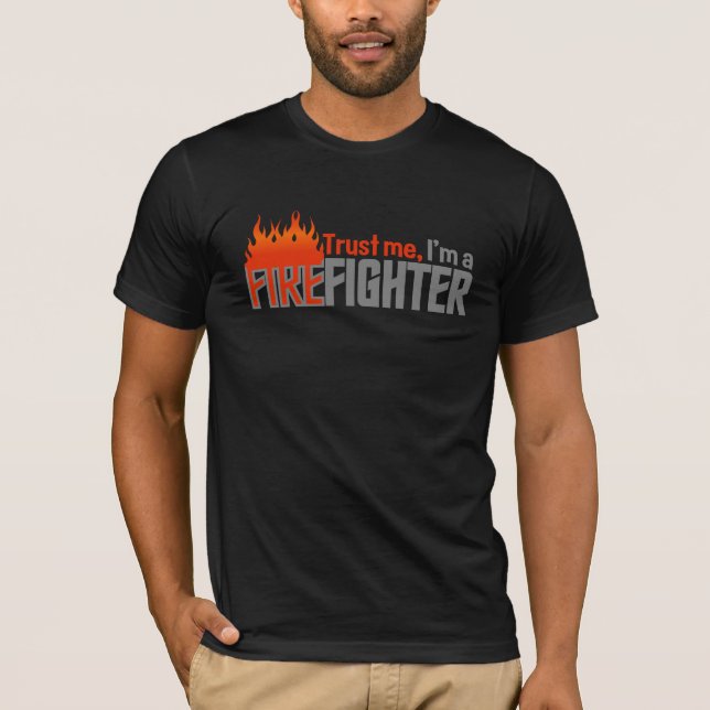 Firefighter shirt - choose style & colour (Front)