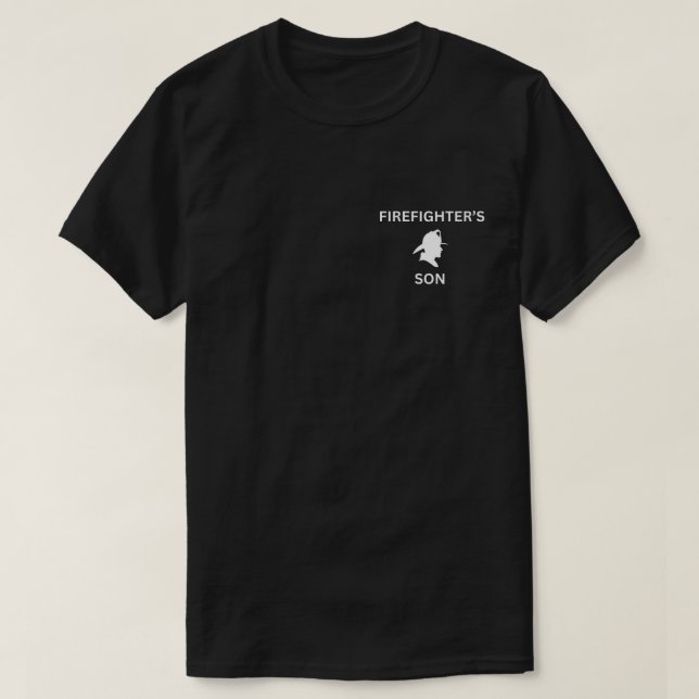 Firefighter son T-Shirt (Design Front)