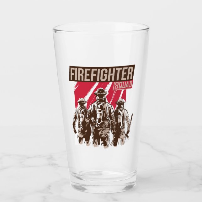 Firefighter Squad Glass (Front)