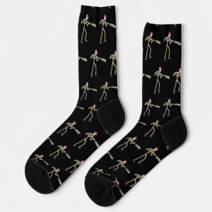 Firefighter Stickman Socks