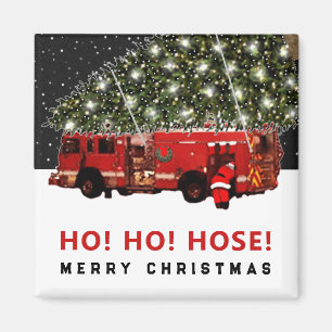 Firefighter Stocking Stuffers Magnet