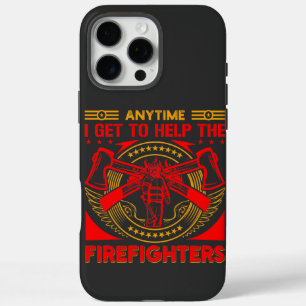 Firefighter supports  the community iPhone 16 pro max case