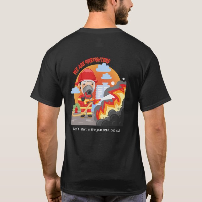 firefighter T-Shirt (Back)