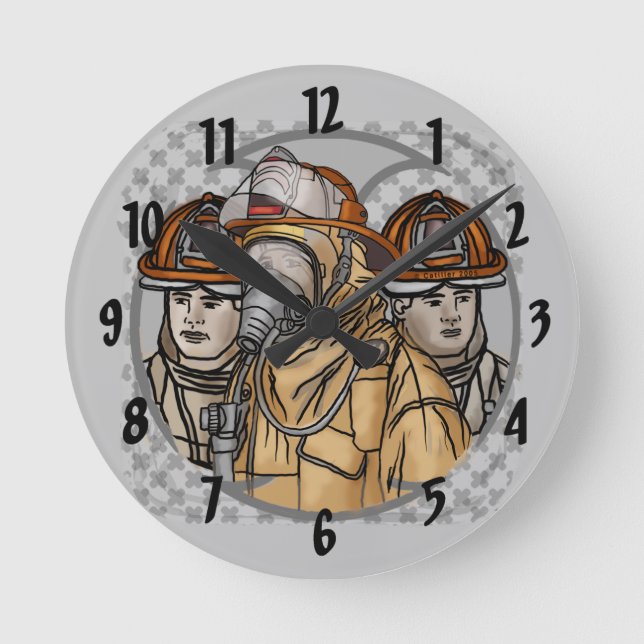 Firefighter Team clock (Front)