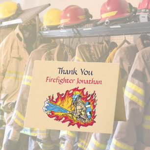 Firefighter Thank You