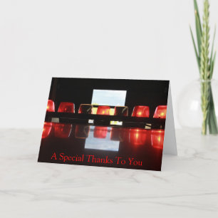 Firefighter Thank-you Card