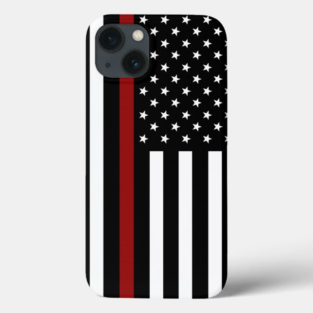 Firefighter Thin Red Li Tough Xtreme iPhone 6 Case (Back)