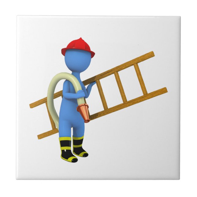 Firefighter Tile (Front)