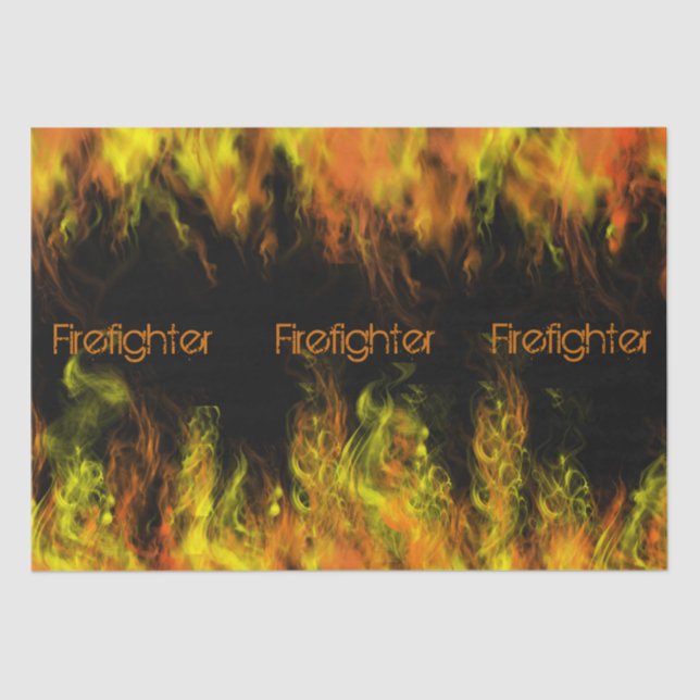 Firefighter Tissue Paper (Front)