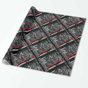 Firefighter To Save and Protect Wrapping Paper
