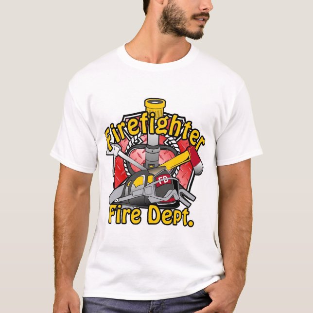 Firefighter Tools T-Shirt (Front)