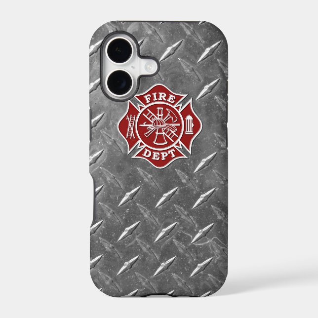 Firefighter Tough Phone Case (Back)