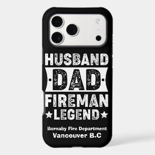 Firefighter wears legend shirt