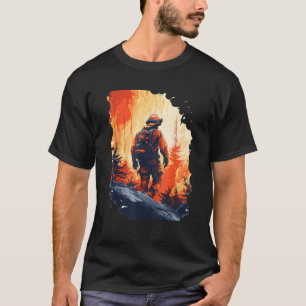 Firefighter Wildfire Firefighter Fireman T Shirt