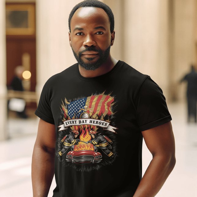 Firefighters Battle Blaze T-Shirt (Creator Uploaded)