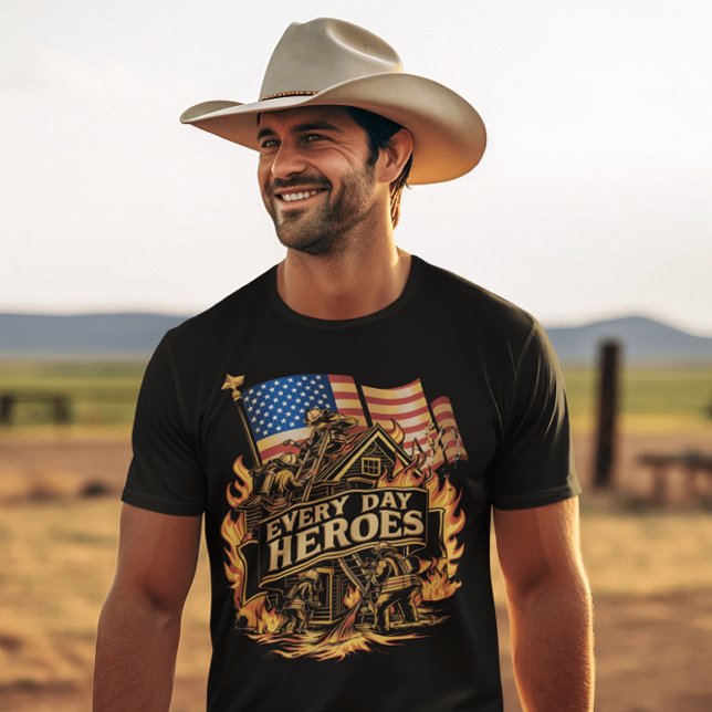 Firefighters Battling Blaze T-Shirt (Creator Uploaded)