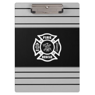 Firefighters Fire Rescue   Clipboard