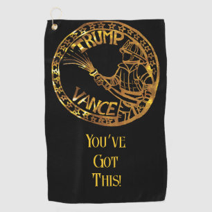 FIREFIGHTERS FOR TRUMP GOLF TOWEL