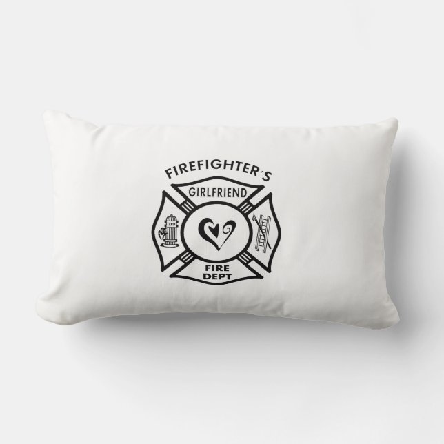 Firefighters Girlfriends Lumbar Cushion (Front)
