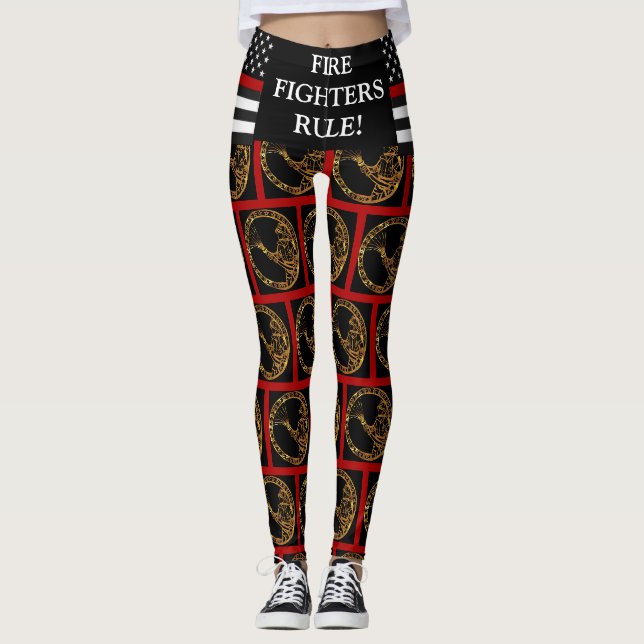 FIREFIGHTERS  LEGGINGS (Front)