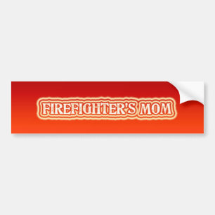 Firefighter's Mum Bumper Sticker