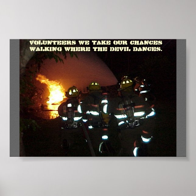 Firefighters Poster (Front)