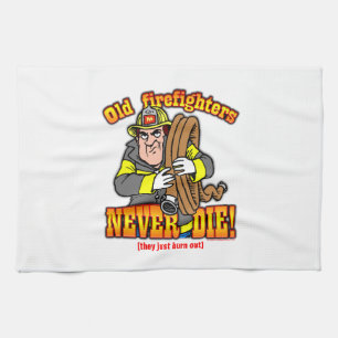 Firefighters Tea Towel