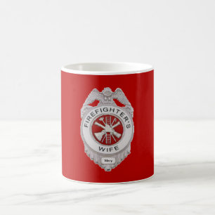 Firefighter's Wife Custom Coffee Mug