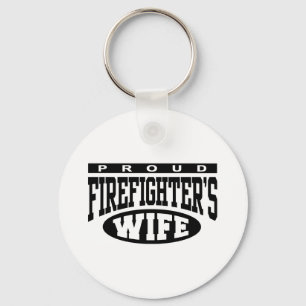 Firefighter's Wife Key Ring