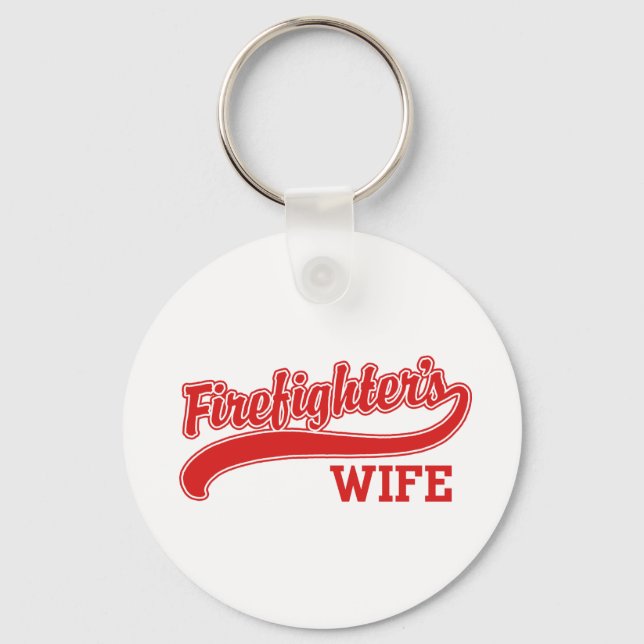 Firefighter's Wife Key Ring (Front)