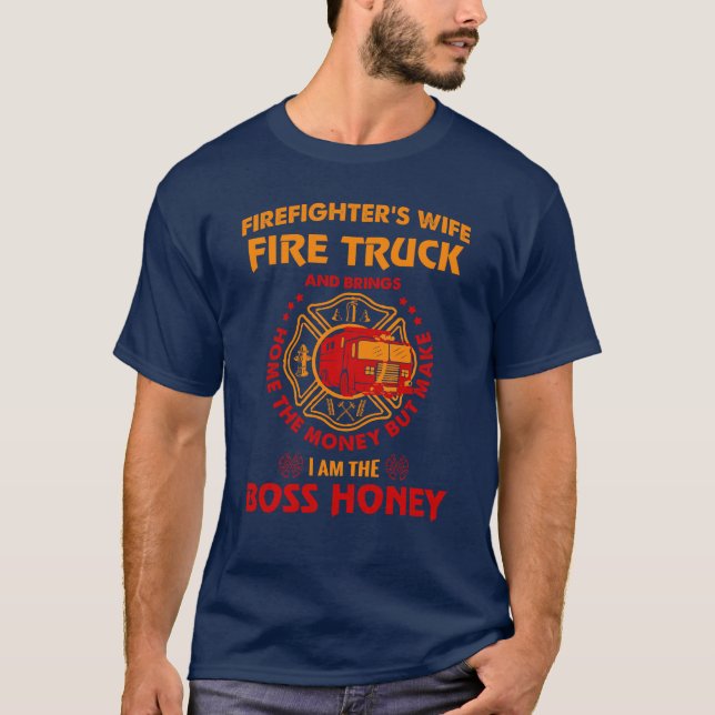 Firefighter's Wife T-Shirt (Front)