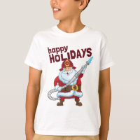 Firefighting Christmas Santa Claus Firefighter