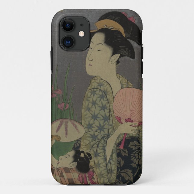 Fireflies, 1793 (colour woodcut) Case-Mate iPhone case (Back)