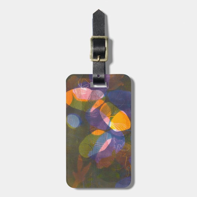 Fireflies I Luggage Tag (Front Vertical)