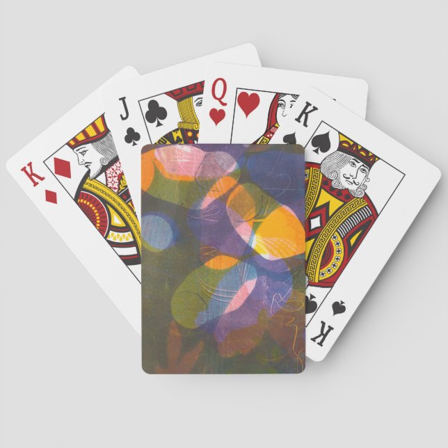 Fireflies I Playing Cards (Back)