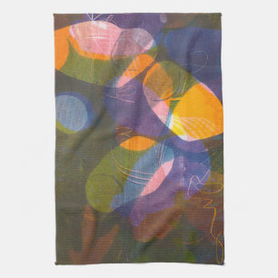Fireflies I Tea Towel